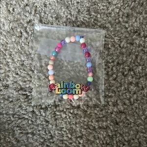 Rainbow Pink and Purple Beaded Jewelry